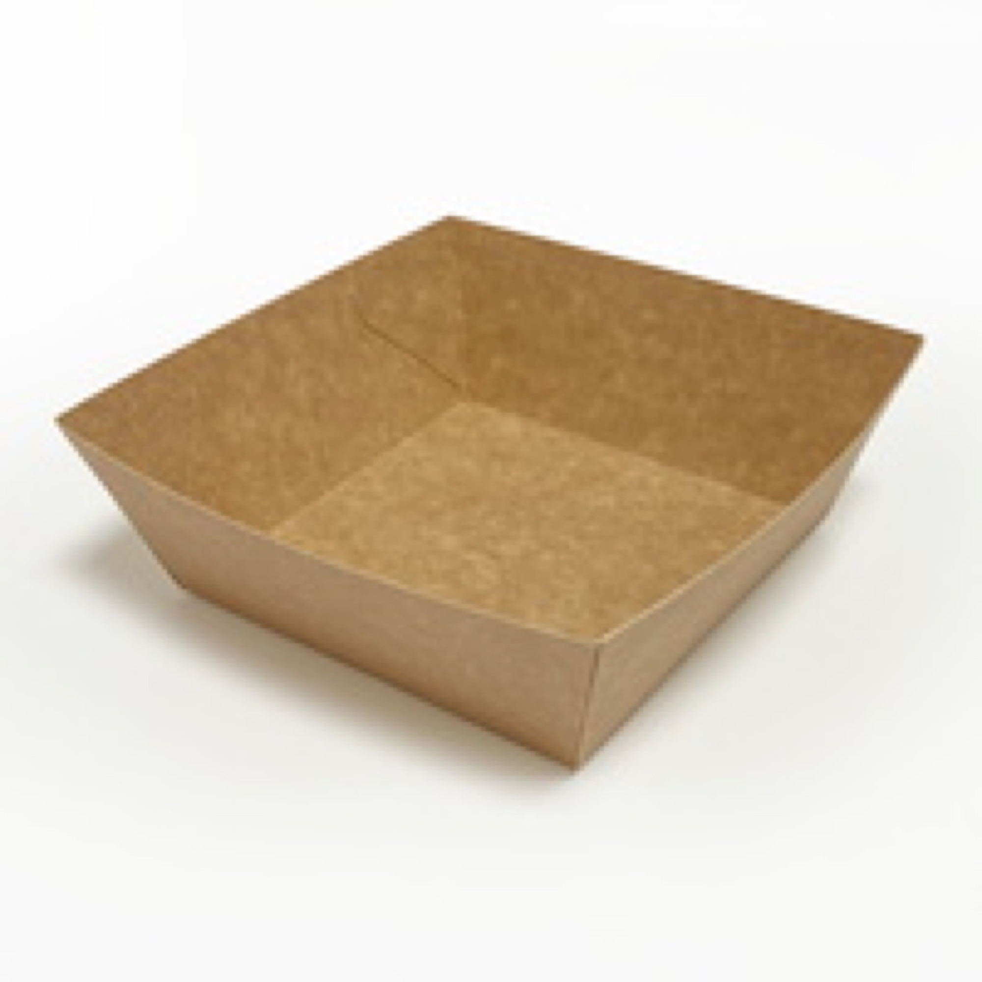 Simply Kraft Burger Chip Tray Sabert